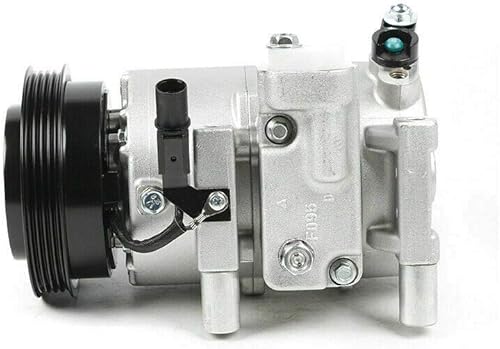 Miniatura 2 de Compresor de CA y embrague de A/C CO 10980C apto para Kia Rio/Rio5 LX EX SX 1.6L 2006 2007 2008 2009 2010 2011, compresor de aire acondicionado con