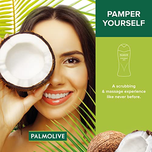 Image of Palmolive Aroma Morning Tonic Body Wash, 750ml Shower Gel Single Pump Bottle & Palmolive Coconut Joy Body Wash, 250ml