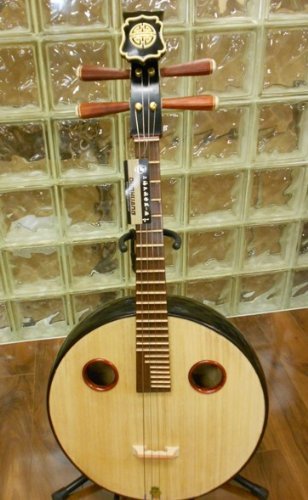 Professional Daruan Da Ruan Chinese Mandolin Guitar 敦煌牌非洲紫檀木大阮