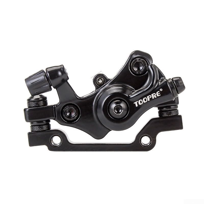 Volakebeing For Aluminum Alloy For Disc Brake Kit with Front and Rear Calipers for 140mm/160mm/180mm Rotors, Compatible with F160/R140 and R160/F180(F160/R140 Black)