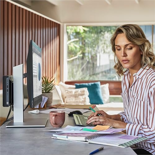 Image of HP Elite Mini 800 G9 Business Desktop Computer, 14th Gen Intel 20-Core i7-14700 up to 5.4GHz, 32GB DDR5 RAM, 1TB PCIe SSD, WiFi 6, Bluetooth, Type-C, Keyboard and Mouse, Windows 11 Pro, AZ-XUT
