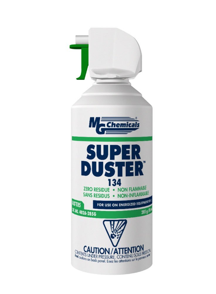 MG Chemicals 402A 134A Super Duster, 285g (10 oz) Aerosol Can (Packaging May Vary)
