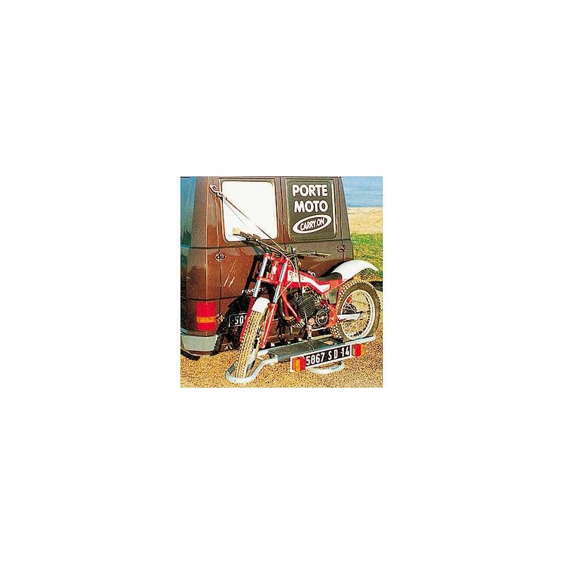 Porte Moto sur Attelage Carry on – Basculant, 180 kg, Acier Galvanisé, Made in France