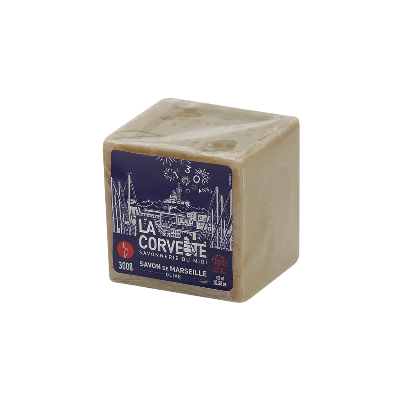 La Corvette Le Cube Limited Edition 2021 Marseille Soap Olive, 300 g