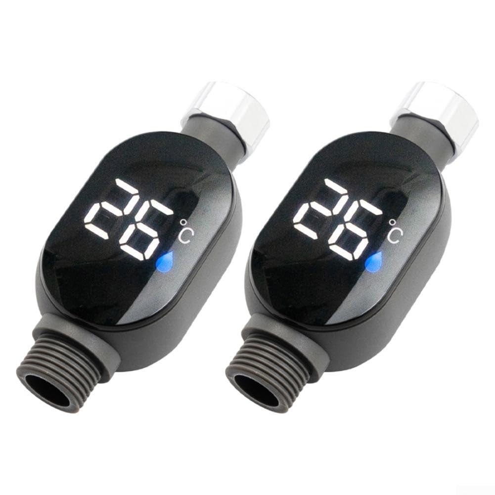termometr do wody, Shower Thermometer with Digital Display and Waterproof Structure for Reliable Use