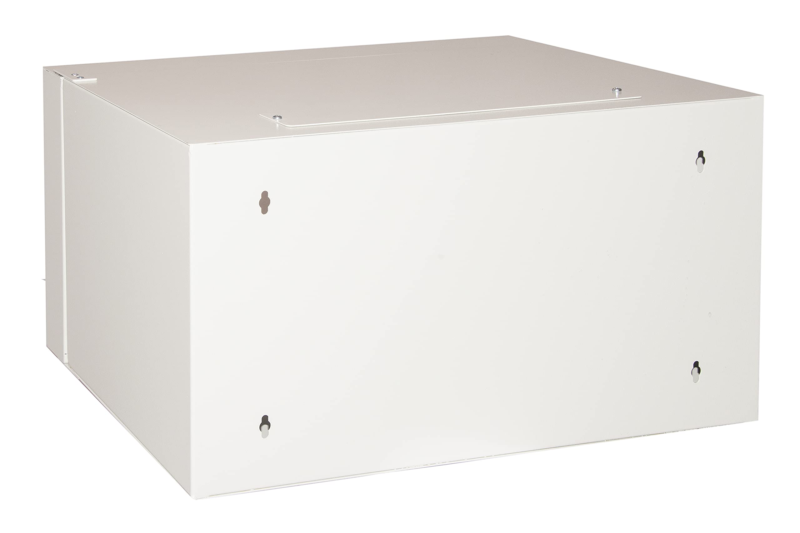 LINK armadio rack 19" LK1906U30 con profondità 360 mm e porta in vetro temprato con chiusura a chiave, struttura in acciaio, dimensioni 54x36x29,5 cm, colore grigio, unità 1 pezzo