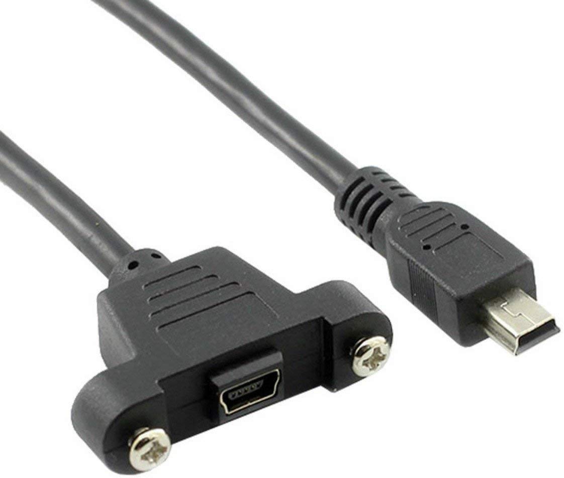 Amazon.co.jp: Access ＜25cm＞パネルマウントタイプ ミニUSB 延長