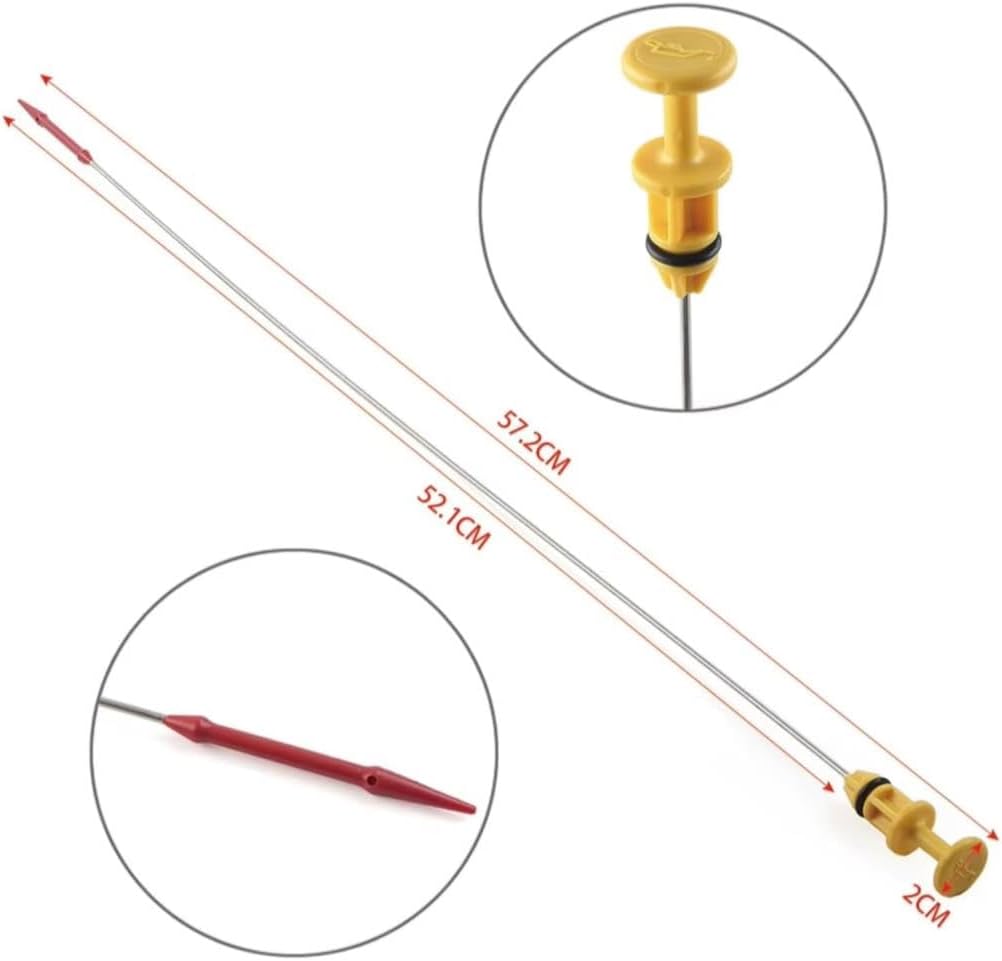 Oil Dipstick for Mini for R57 for Convertible 20072017 Car Engine Oil Level Dipstick Accessories Replacement OEM：11437585970