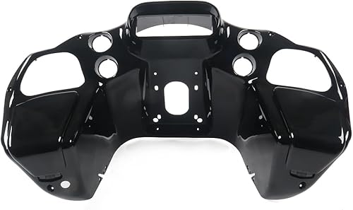 Miniatura 2 de Carenado interior de plástico ABS de inyección negro brillante compatible con Harley Touring Road Glide FLTR 1998-2013