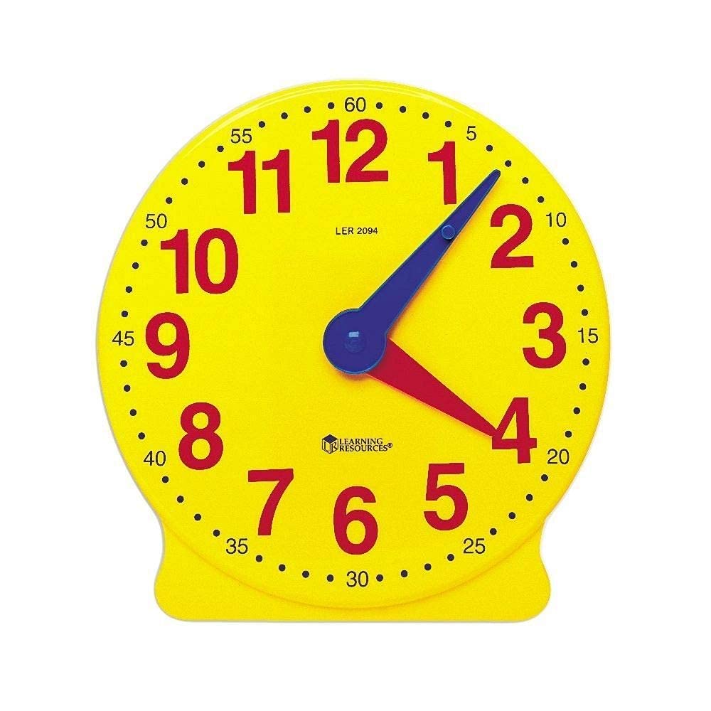 Buy Geared Teaching Aid Time Learning Educational Clock Learn To Tell