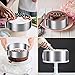 iNeibo Cake Ring and Cake Collar Set, 6 to 12 Inch Adjustable Cake Mousse Mould Set with 6inch Clear Cake Roll, Stainless Steel Pastry Ring, Mousse Ring, Ring Mold for Baking