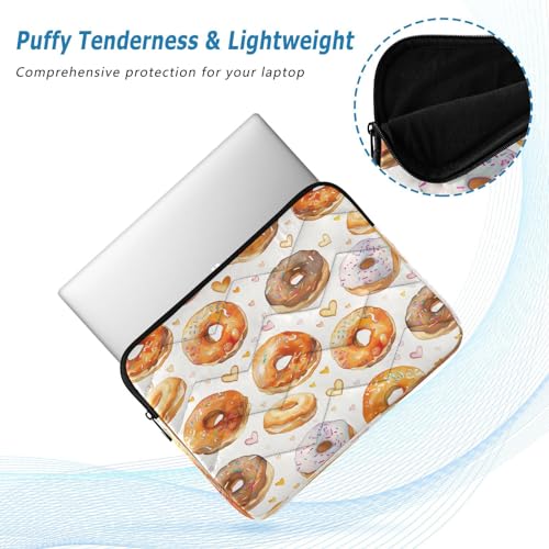 Funda para portátil 13-14 pulgadas con diseño de donas miniatura 5