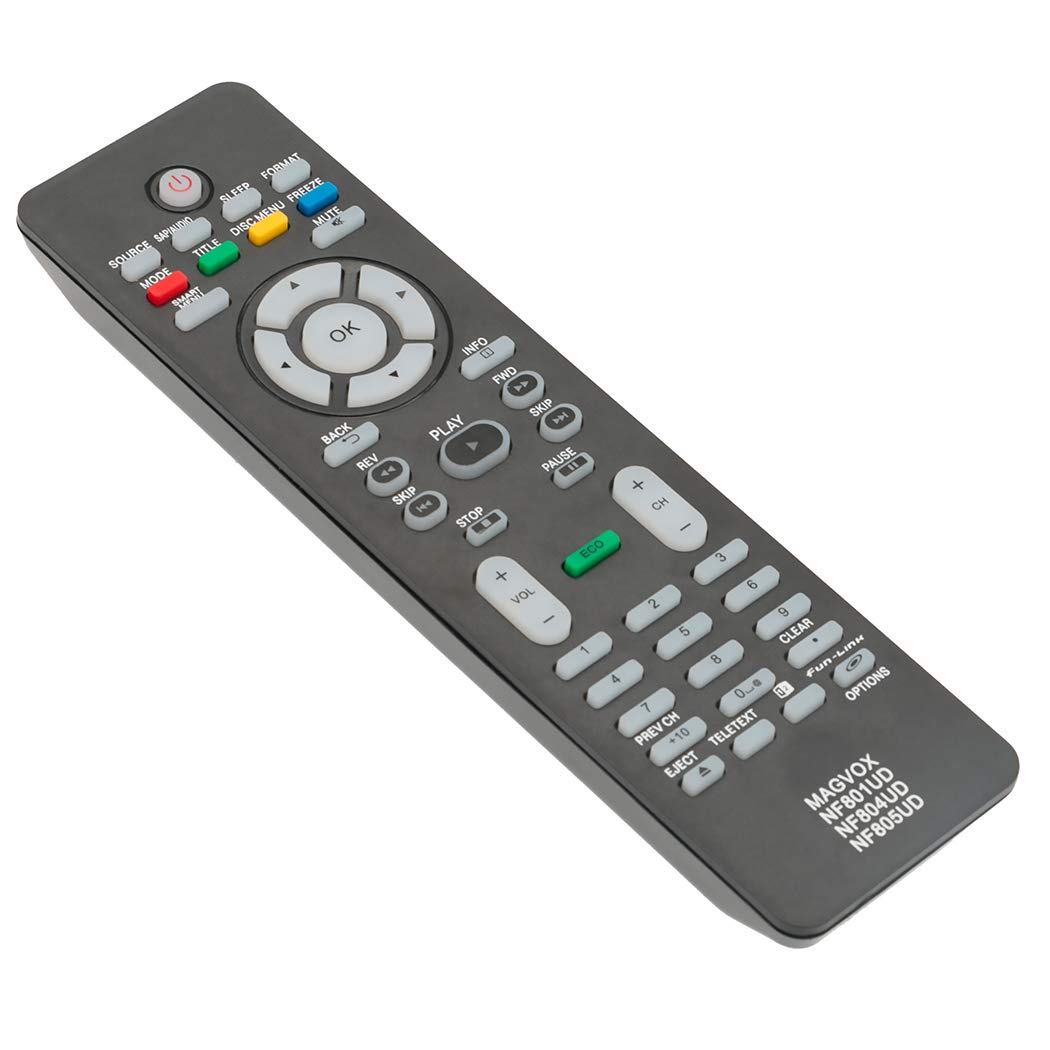 新しいnf804ud交換リモートフィットfor Magnavoxテレビ19?me360b 19?mf330b 22?me360b 22?me601b 22?mf330b 26?mf330b 32?mf330b 40?mf430b 46?m Amazon.com: New NF804UD Replaced Remote fit for Magnavox TV