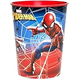 Unique Plastic Stadium Cup - 16 Oz | Spider-Man | 1 Pc
