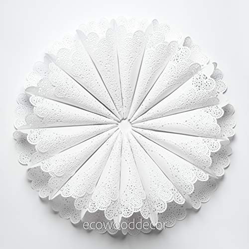 Assembled Confetti Toss Cones, Set Of 100 Small Cones For Confetti, Lavender, Rice 5,5'' (100) #TOP6