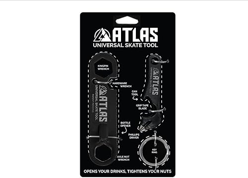 Atlas Truck Co. Llavero abridor de botellas y herramienta universal para monopatín