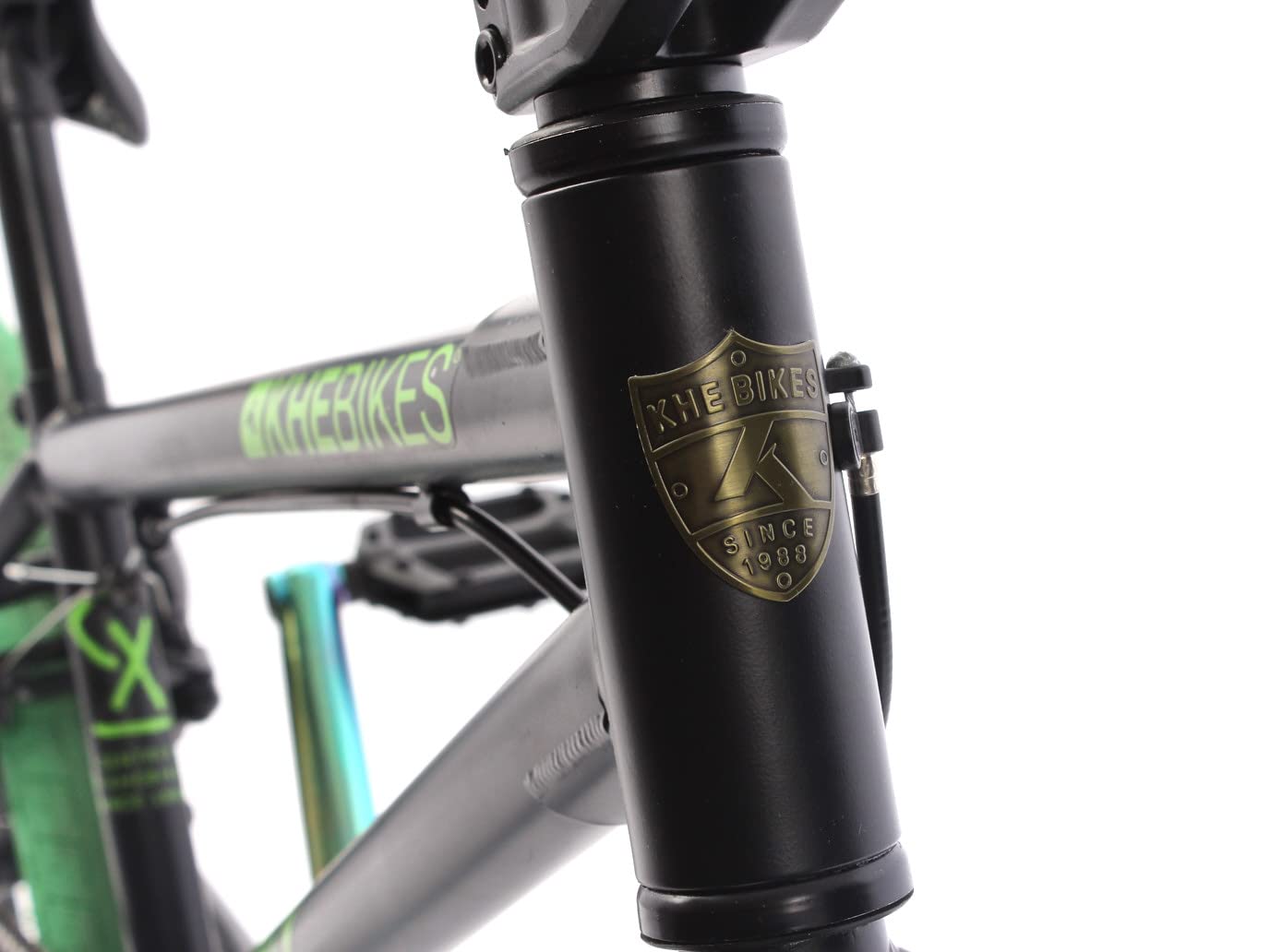 KHE BMX Bicicletta CENTRIX 20 pollici brevettato Affix Rotor solo 10,5 kg nero opaco
