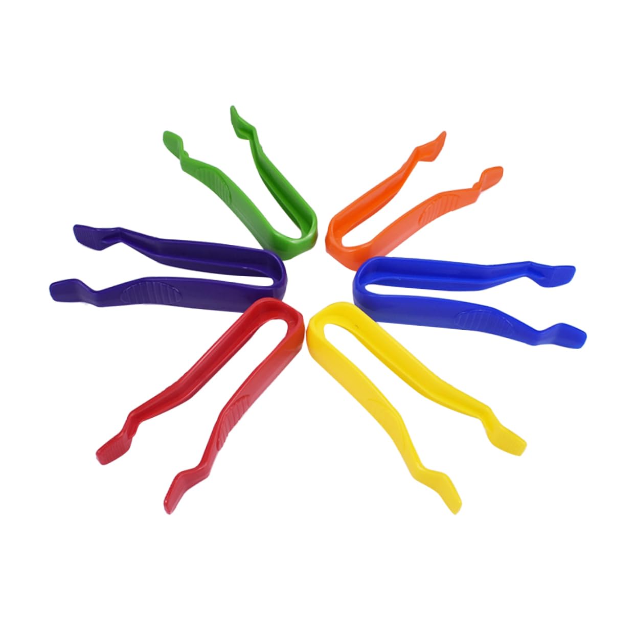 SUPVOX 3 Series Pinzas De Plastico Material Con Artículo Elaboración Ceja Alfiler Punteo Rosario Para Pinzas De Primeros Auxilios Talón De Punta Páginas 6 Piezas*3