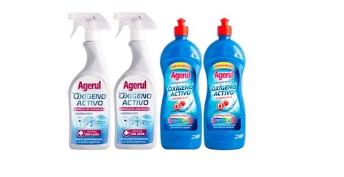 Agerul - Limpiador Oxigeno activo con pulverizador 2+2 sin pulverizador