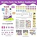 Zyllver 320pcs DIY Magic Balloon Craft Kit, Sticky Balloons Maker Toy Craft Kits for Kids, DIY Balloon Animal Kit Creative Activity, Birthday Gifts for Girls Boys Ages 3+