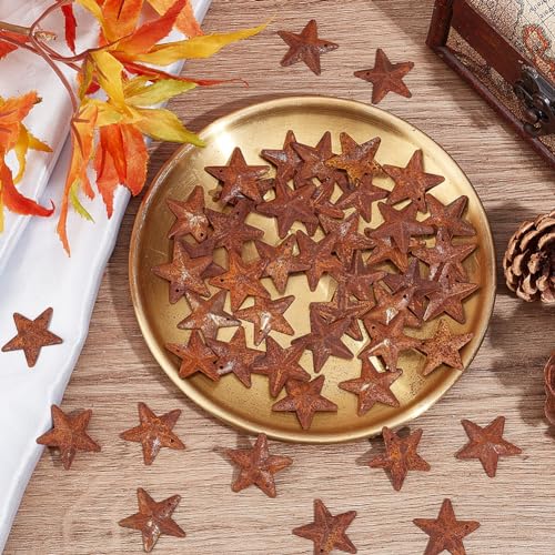 Gorgecraft60pcs1rustymetalbarnstarvintageantiqueprimitivescountrydecortinsteelstarswithholesrusticornamentoriginalretroaccentsforpatriotic4thofjulyhomefarmhousechristmas Urban Country Home Decor Gorgecraft 60pcs 1 rusty metal barn star vintage antique primitives country decor tin steel stars with holes rustic ornament original retro accents for patriotic 4th of july home farmhouse christmas urban country home decor