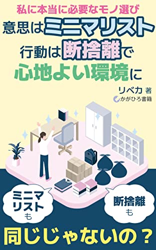 意思はミニマリスト、行動は断捨離で心地よい環境に: 私に本当に必要なモノ選び