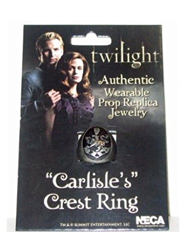 NECA Twilight Carlisle's Crest Ring Size 10 Replica Jewelry