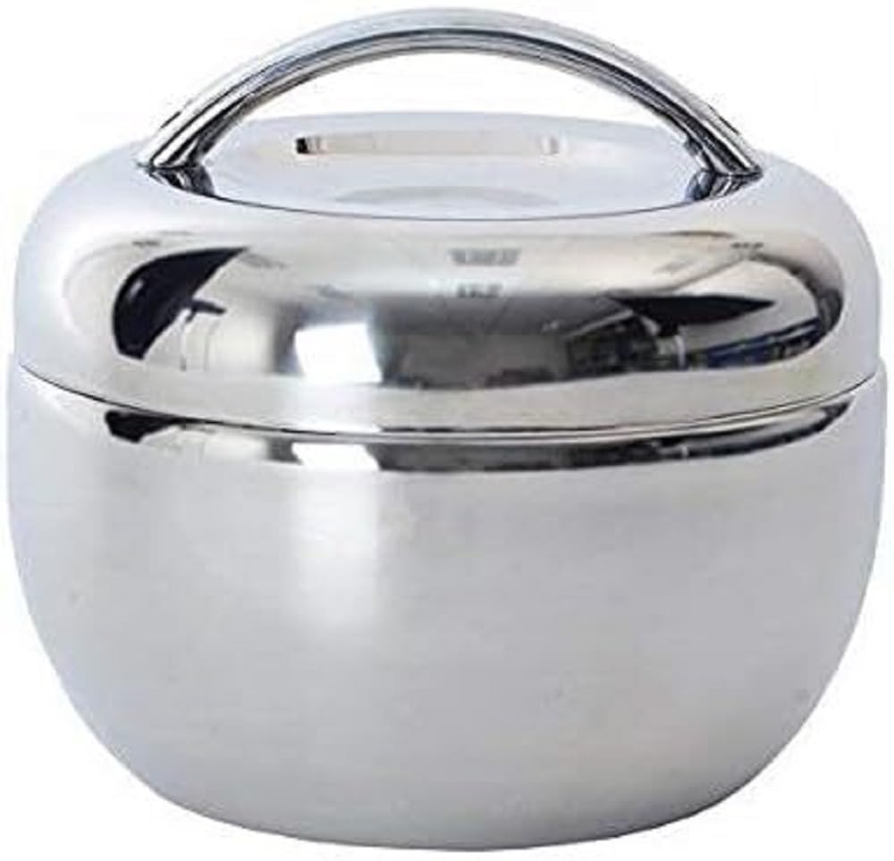 Conteneur thermique inox Orion forme pomme 2 L pour éviter les plats froids durant vos réceptions