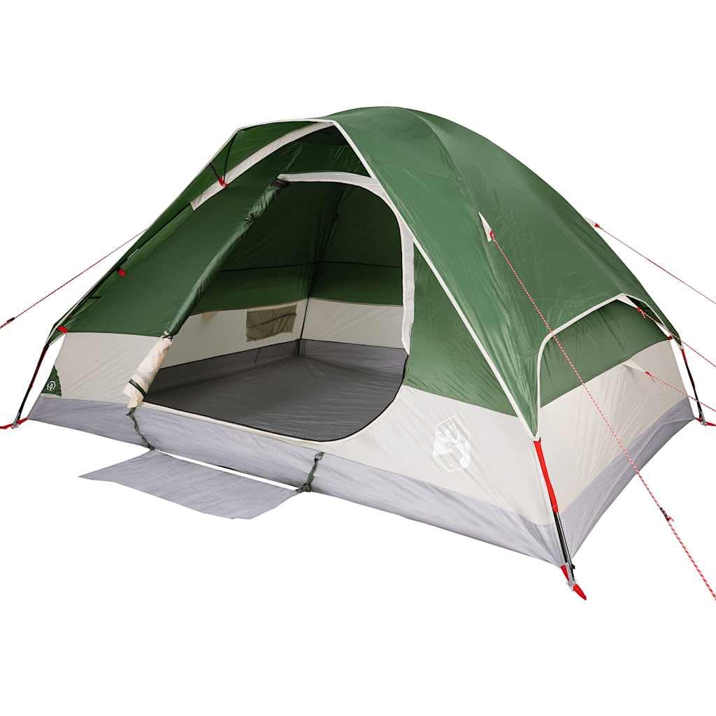 Genérico Tienda de campaña iglú para 4 Personas Impermeable Verde,Deportes,Actividades al Aire Libre,Camping y Senderismo,Tiendas de campaña-94777