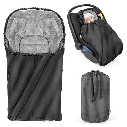 Zamboo Winter Fußsack Deluxe für Babyschale (Maxi-Cosi, Römer, ABC...
