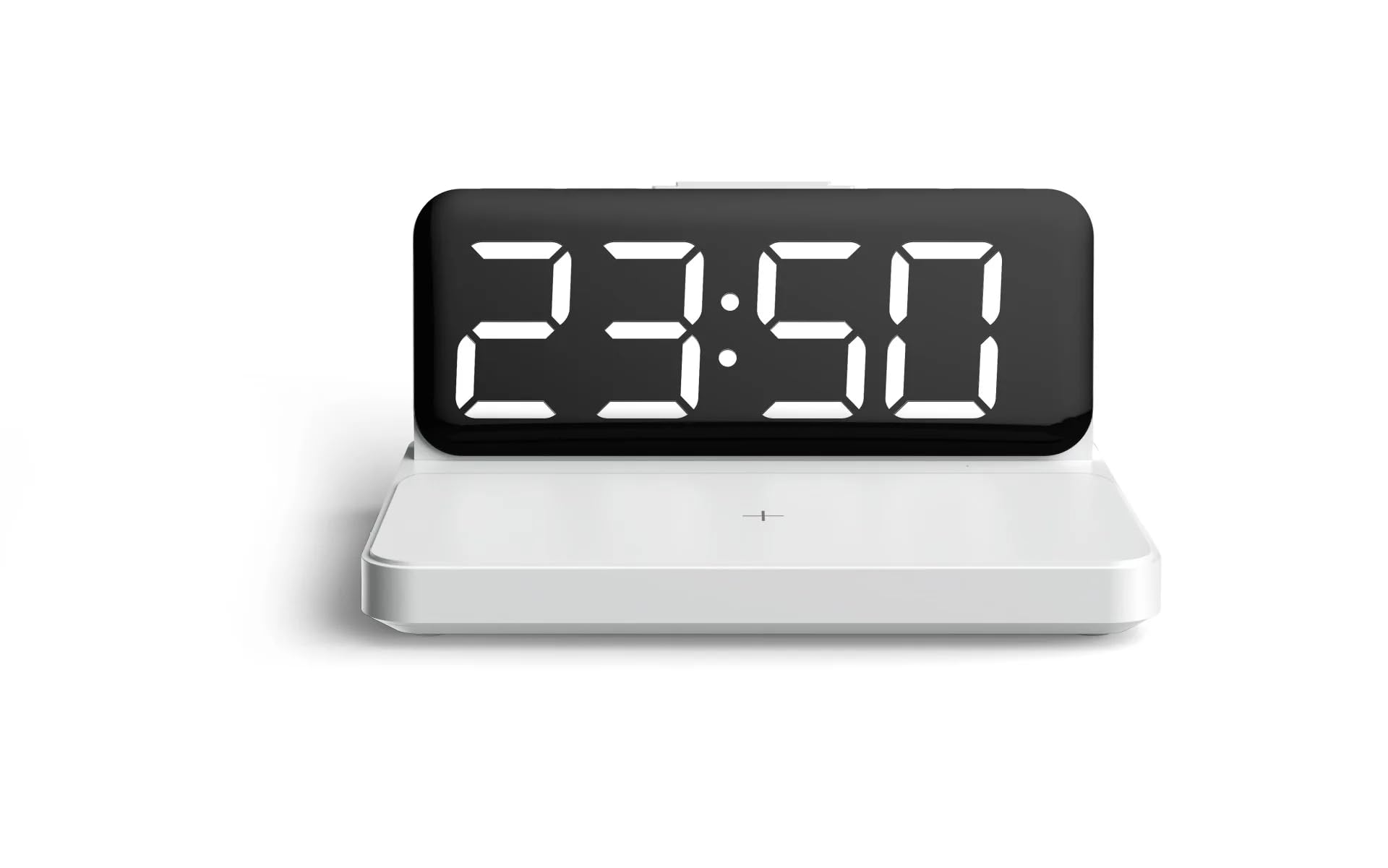 HuseeCly Wireless Charging Alarm Clock