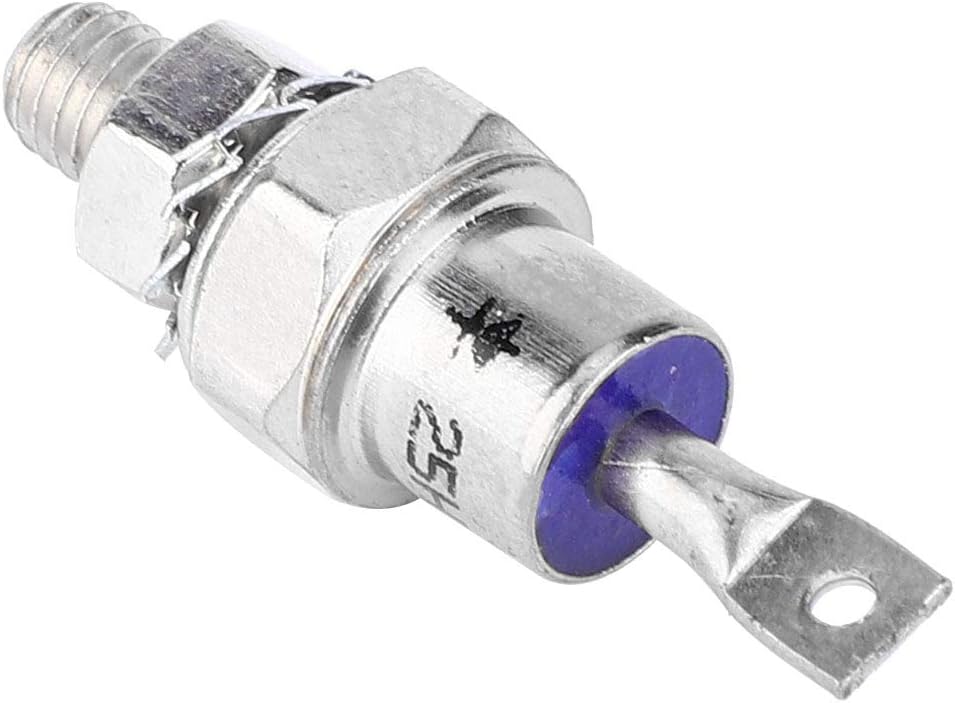 Rectifier Diodes, 5 Pairs 25HFR 25HF Rectifier Diode 25a 1200V Iron Base Forward/Reverse Polarity for Battery Charge, Motor Control, Power Supply, Welder, Machine Control