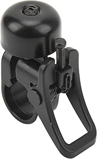Electric Scooter Bell Aluminium Alloy Classic Bicycle Bell Loud Sound Bicycle for Electric Scooter Bell Scooter Bell, black, S, Classic