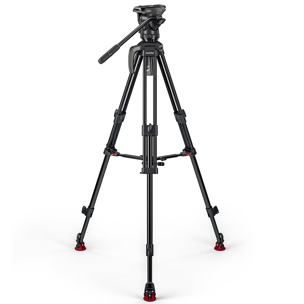 Sachtler ace SA-drag 三脚 ソフトケース付 値下 ザハトラー Sachtler ace SA-drag 三脚 ソフトケース付