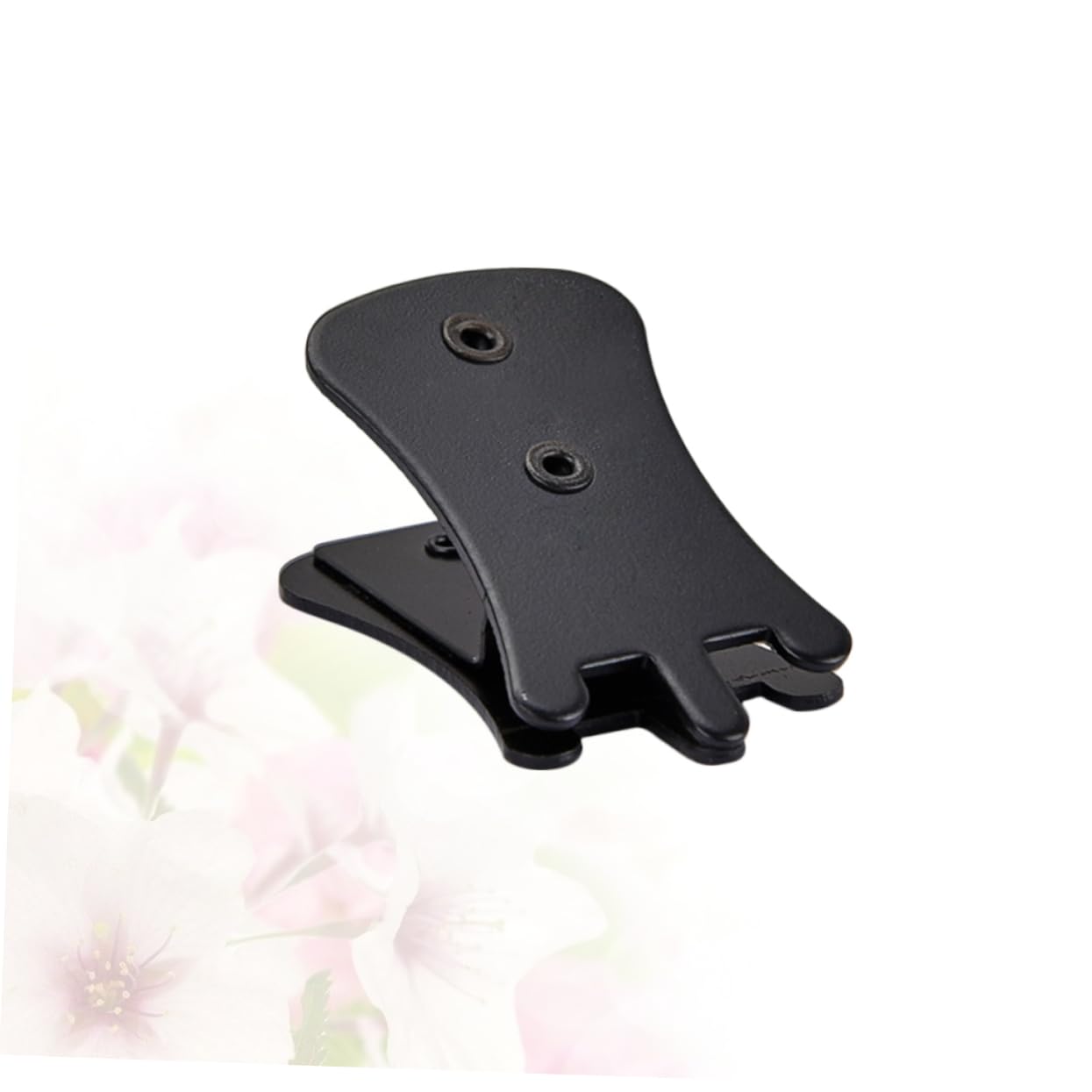 Yardwe Erhu Practice Mute Professional Fittings for Volume Control Durable Non Deformation Material Easy Clip Design for Erhu Players Black