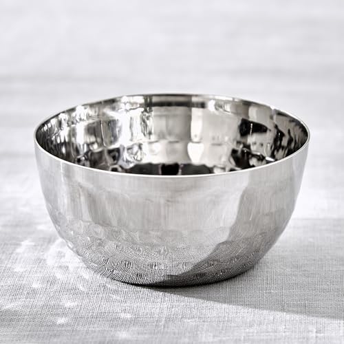 Image of Home Centre |Blaze Martillo Stainless Steel Bowl - 220ml|Serveware|Crockery|Bowls|Silver