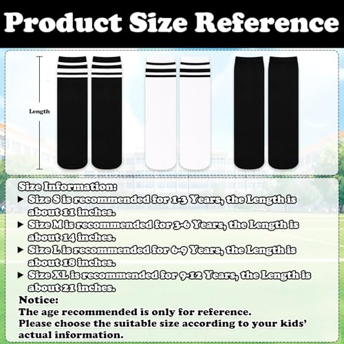 Image of Sarfel Toddler Soccer Socks Kids Soccer Socks Youth Soccer Socks Kids Baseball Socks Girls Softball Socks Boys Football Socks