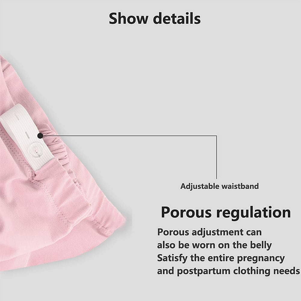 Pigiama Premaman da Donna per Allattamento, Pigiama per Donne Incinte, Pigiama per Ospedale, Manica Lunga, Top, Pantaloni E Pantaloni per L'Allattamento., Grey, L