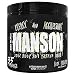 Dark Metal Inc. Manson High Stim Pre Workout Powder, Energy Focus Strength, Loaded with Beta Alanine L-Carnitine Caffeine Infinergy, 35 Srvgs, Blue Raspberry