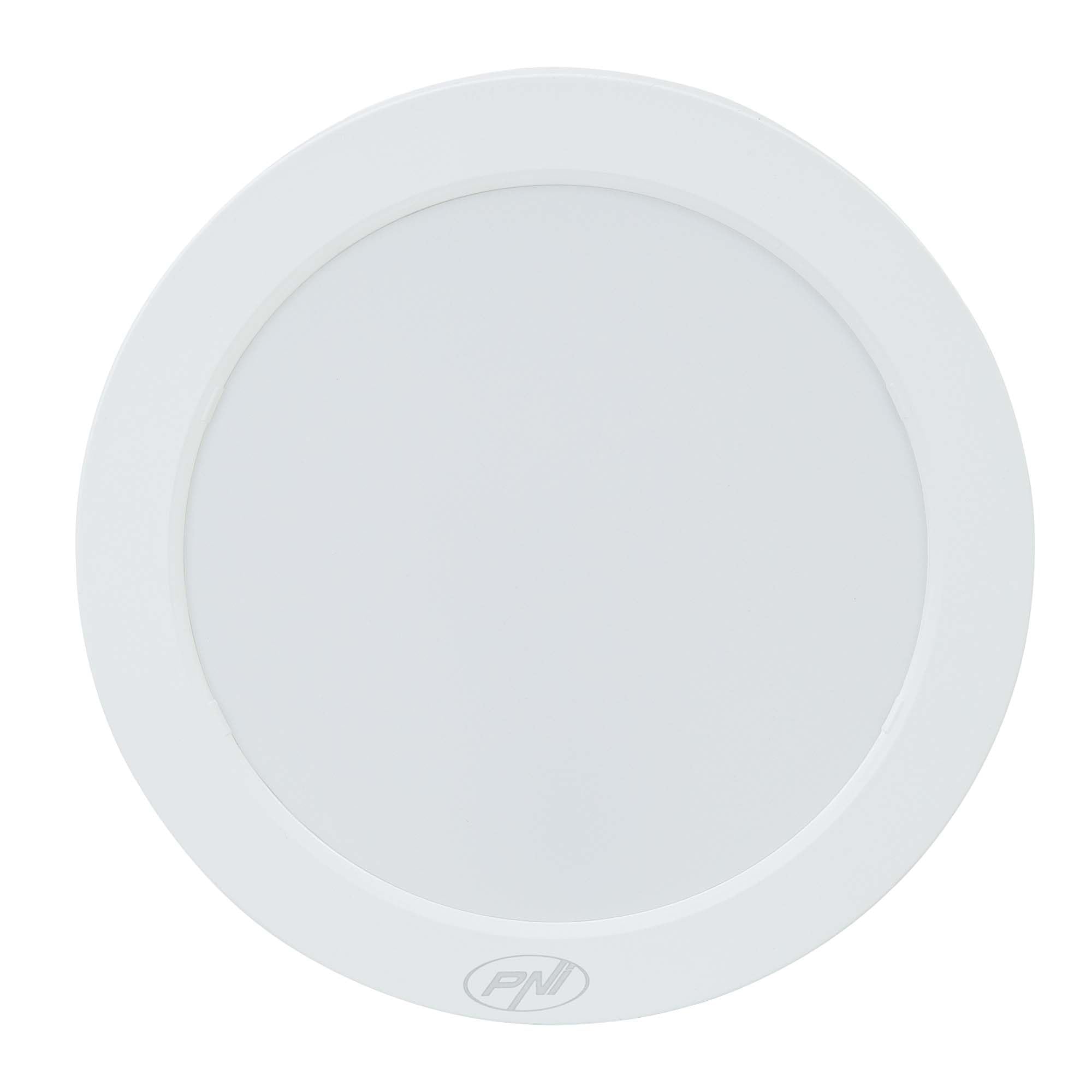 PNI LED Ceiling Light D-Light CL2418 18W, Round 21.7 cm, 6400K, 230V, 1980 lm, White