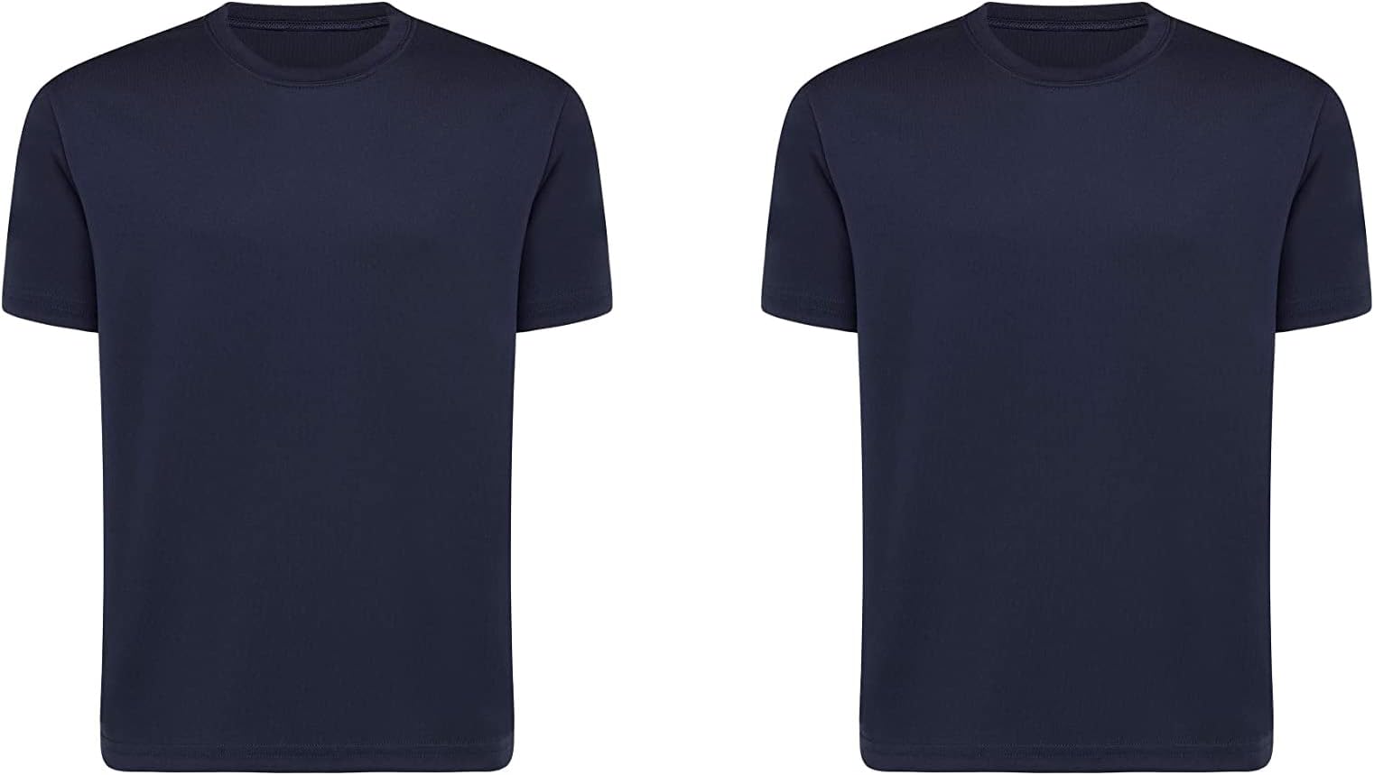 Pack of 2 Kids Thermal Underwear Unisex Children Girls Boys Short Sleeve Warm T-Shirt/Vest/Top