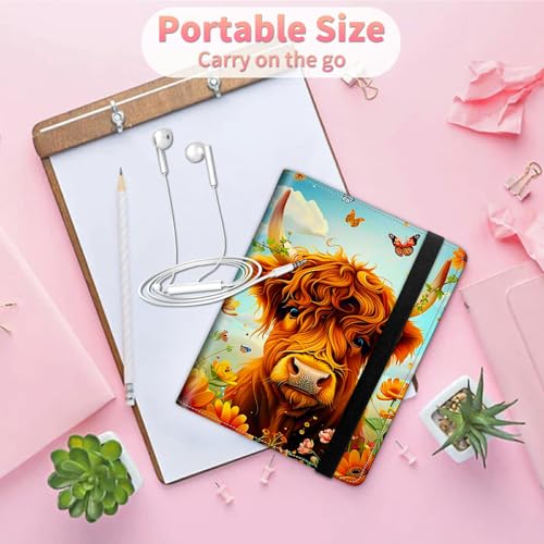Image of Wedding Albums 4x6 120 Pockets Photos with Strong Elastic Band, Small Mini Albums Sheet Protector Folder for Photos, Album for Family Anniversary Women Men Baby Vacation Gift, Yellow Cow