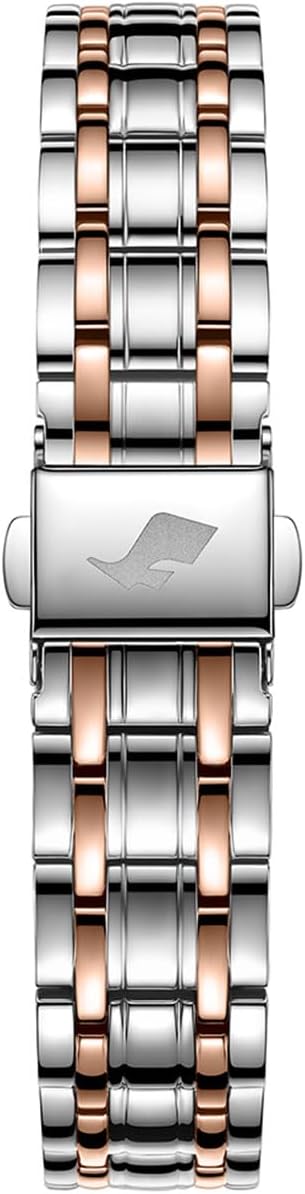 Classic Women's Mechanical Watch, 3-Hand, Minimalist Ultrathin Design, Synthetic Sapphire Crystal, Stainless Steel Strap, 32MM - Image 6