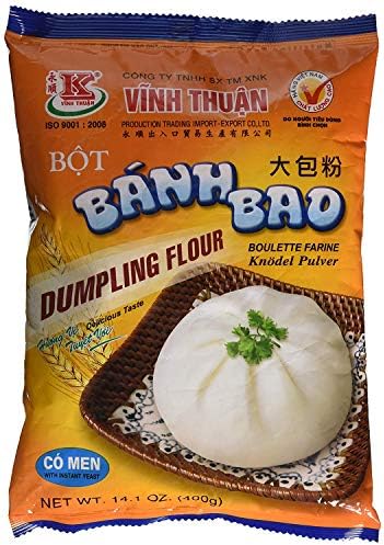 Vinh Thuan โ Dumpling Flour โ Banh Bao, 1 Bag (14.1 oz)