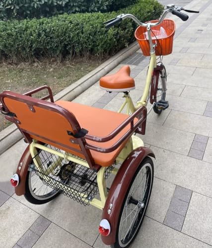 Triciclo Plegable 20 Pulgadas con Asiento Trasero miniatura 3