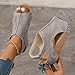 Hbeylia Wedge Sandals for Women Wide Width 2025 Dressy Summer Platform Sandals Open Toe Buckle Ankle Strap Beach Shoes Casual Walking Low Wedges Sandal Women's Platform & Wedge Sandals