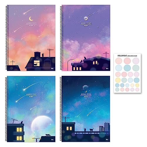 Carnet à spirale vierge Kawaii : Cadeau idéal pour les filles