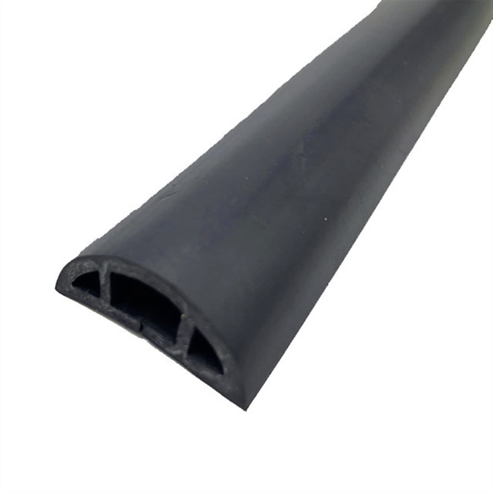 2m canaleta pasacables para suelo, protector de cable autoadhesiva, Canaleta de suelo para cables, Protege cables y evita los peligros de viaje, para el Hogar, la Oficina, Lugar de Trabajo, Almacén