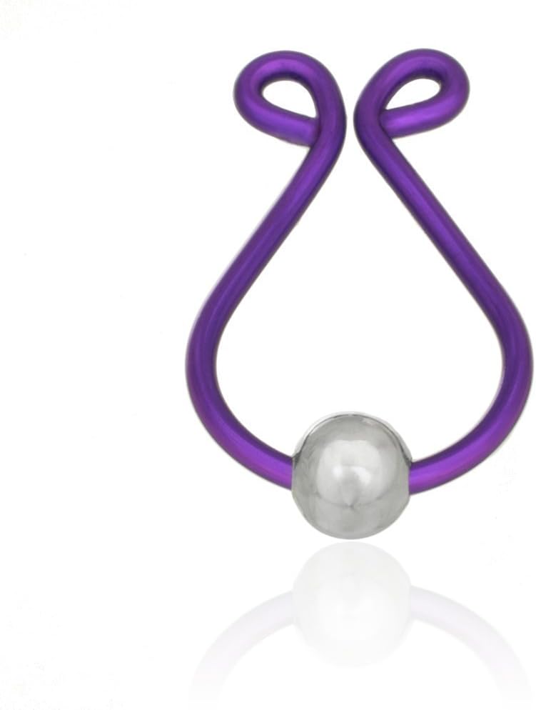 Ball Septum Nose Ring (Faux)