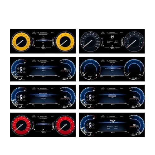 Tablero LCD para Maserati Quattroporte GT 2007-2015, panel digital virtual multifuncional 5